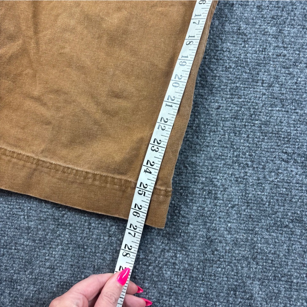 FRYE Women’s Camber Camel colored Canvas Wide Leg Pants size: 29 - Picture 8 of 13